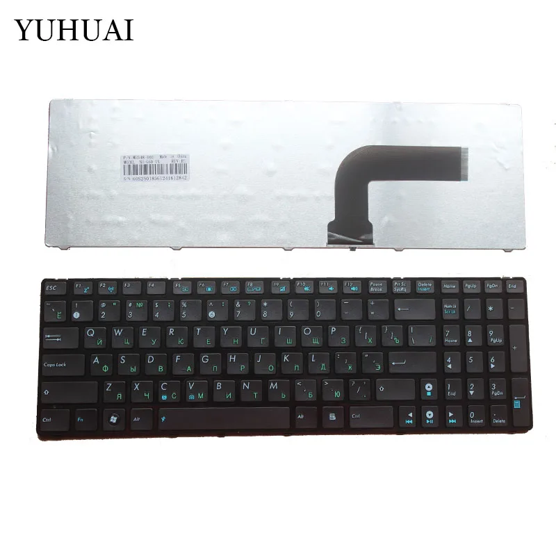 

Русская клавиатура для ноутбука Asus N61Ja, N61Jq, N61Jv, N61VG, N61VF, N61VN, K53, K53E, G53, G53JW, K73, k72, k72s, K73B, K73E, K73S, k73sd