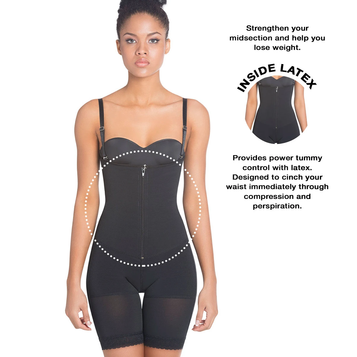 Siluet Braless Minimizer Bodysuit |