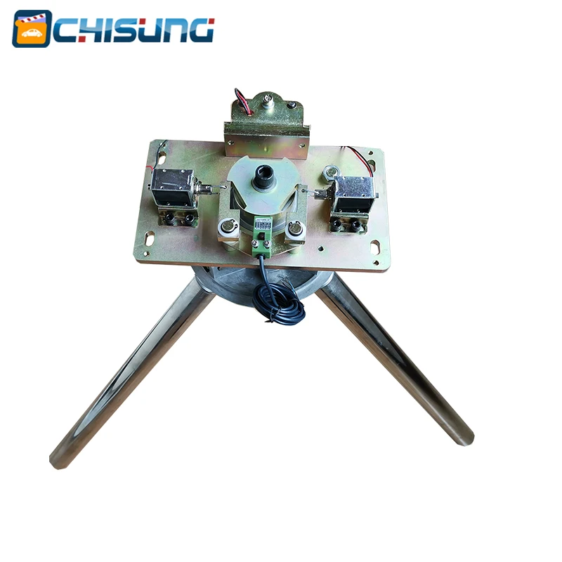 

Semi automatic tripod turnstile mechanism Three roller turnstile mechanism