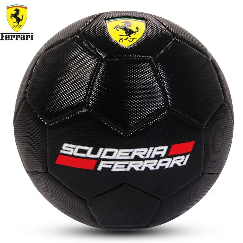 Игрушечный футбольный мяч Ferrari спортивный прочный машинный шитье высокий отскок