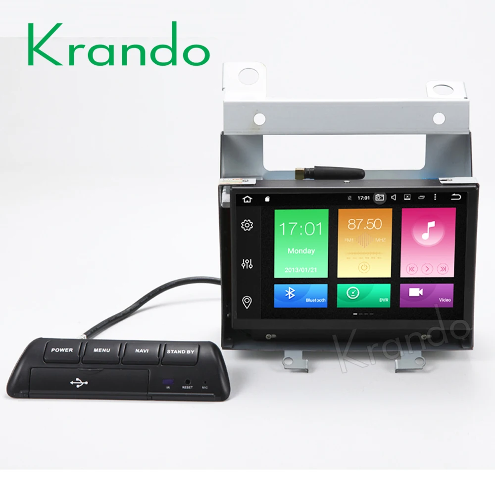 Krando 7 &quotAndroid 8 1 Автомобильная навигационная и мультимедийная система для Land Rover Free