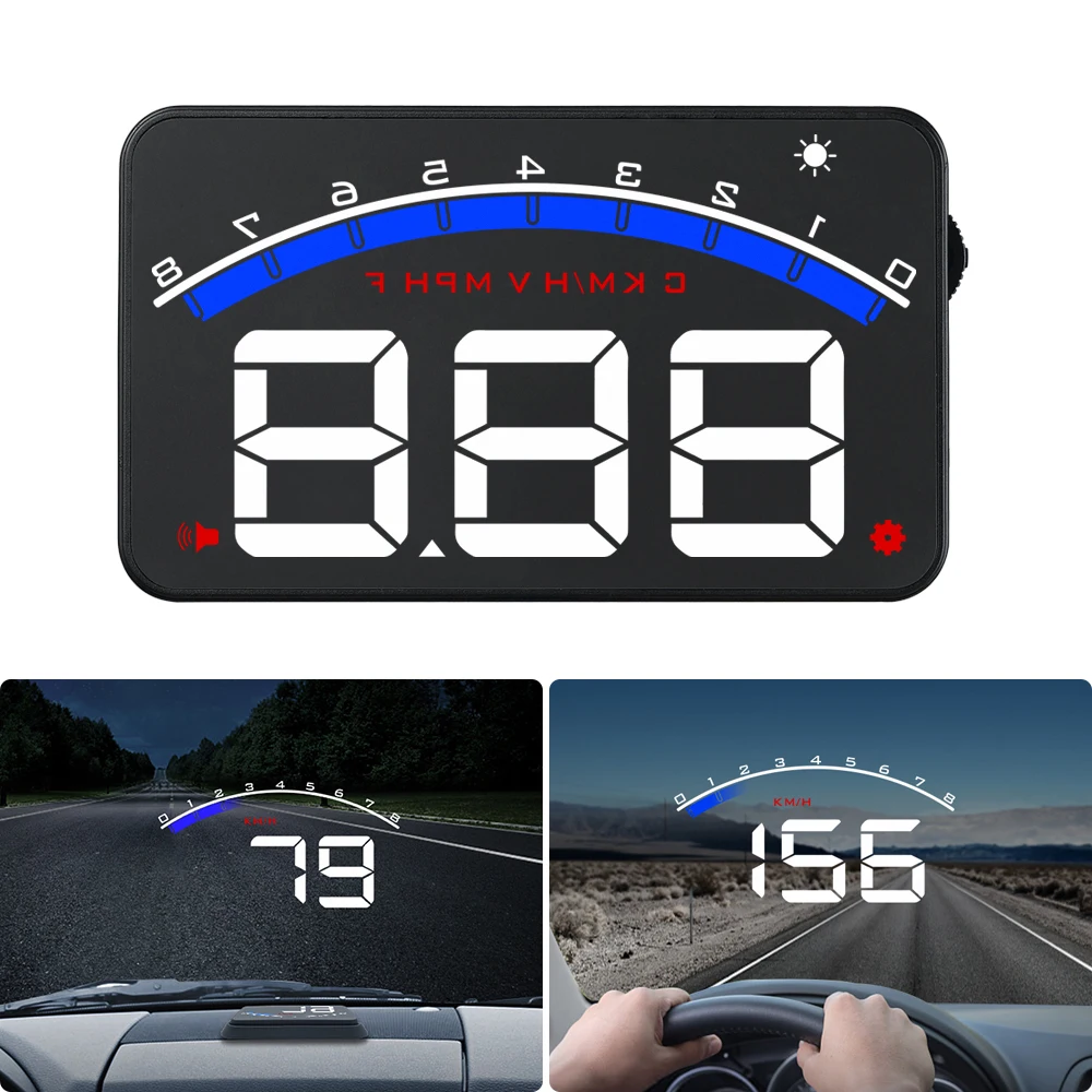 Автомобильный прибор для измерения температуры воды GEYIREN M6 OBD2 оборотов в минуту