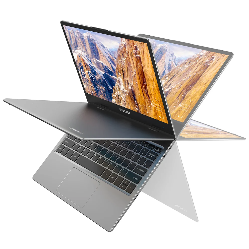 Teclast F5 ноутбука 11 6 &quotWindows 10 360 градусов вращающийся FHD ips Сенсорный экран 4 Ядра 8 ГБ
