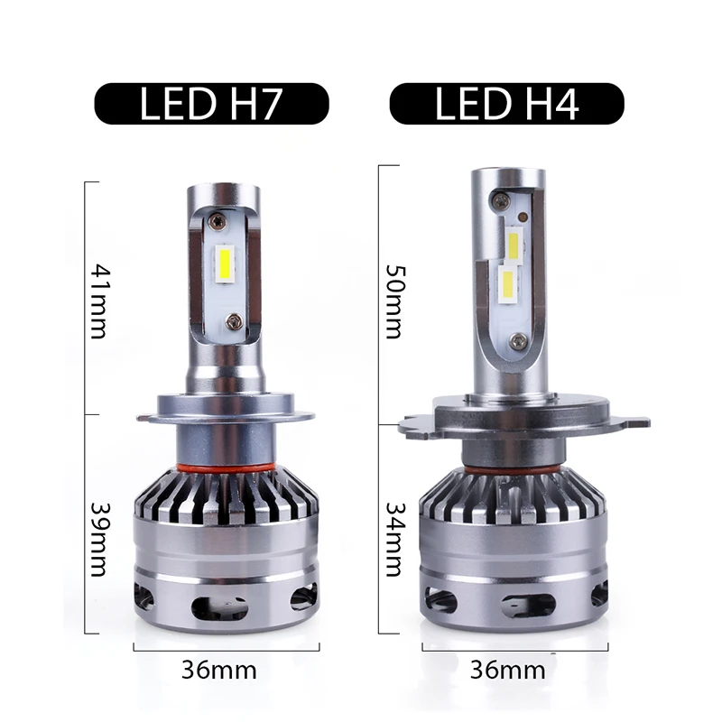 CARLitek 80W 16000LM 24V грузовик свет H4 Turbo светодиодные фары CSP Чип 6000K супер яркий 9003 HB2 Hi Lo