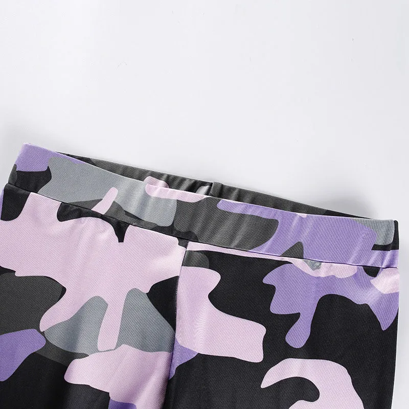 

Workout Fitness Camouflage Sport Leggings Women Printed Sporting Yoga Leggings Elastic Quick Dry Slim Long Gym Pants Plus Size