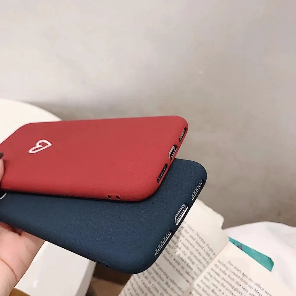 OUKAIXI Love Простой Стиль чехол для redmi 4A 4X 5plus 6Pro матовый падение телефон note5 note5a note4x 3s