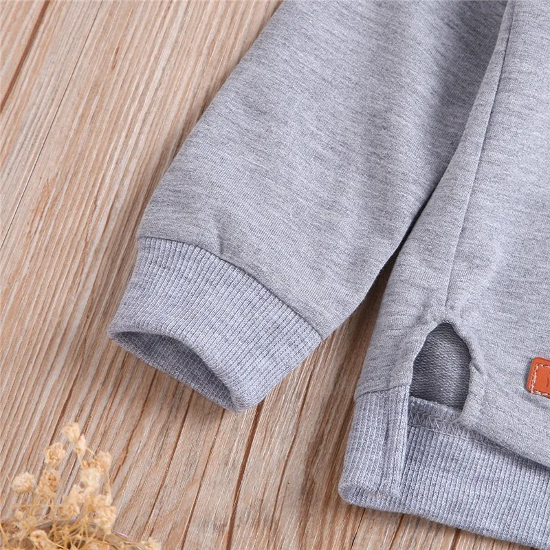 Комплект одежды из 2 предметов для маленьких мальчиков хлопковая одежда с