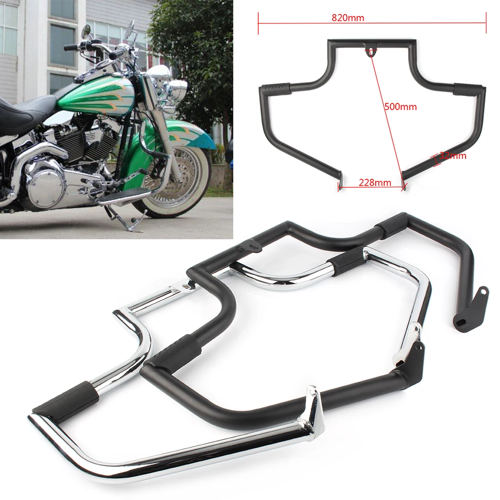 Защитная планка для мотоцикла Harley Davidson FLSTC Softail Heritage классические модели 2000 2017
