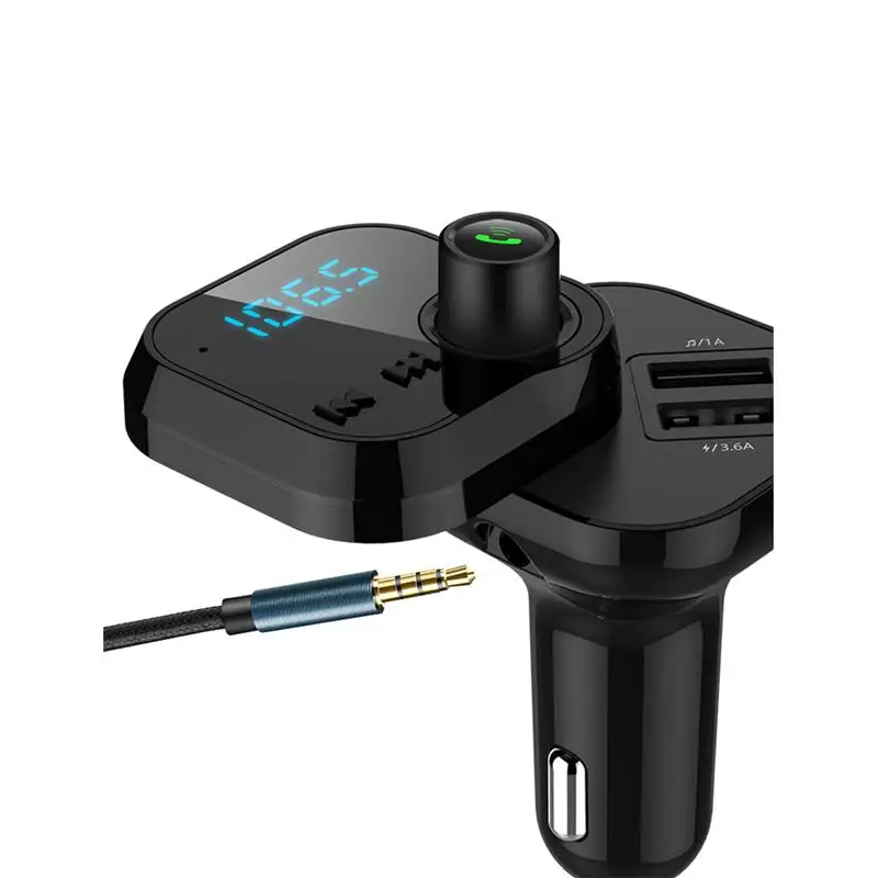 1 шт. Автомобильный Bluetooth Handsfree 12 24 в FM TF карта USB AUX музыкальном проигрывателе Dual