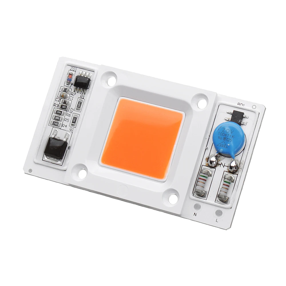 CLAITE 50W полный привод предохранение от грома COB светодиодный чип для DIY светать