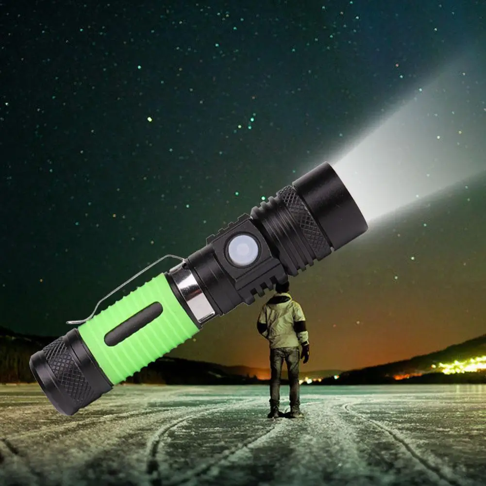 Портативная светодиодная многофункциональная лампа T6 Torchlight уличный Usb