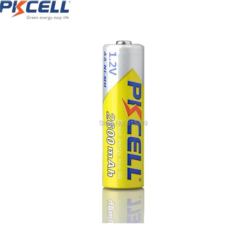 Аккумуляторы PKCELL AA 1 2 в 2300 2600 мА · ч Ni MH 4 шт.|aa rechargeable battery|rechargeable batterybattery a |