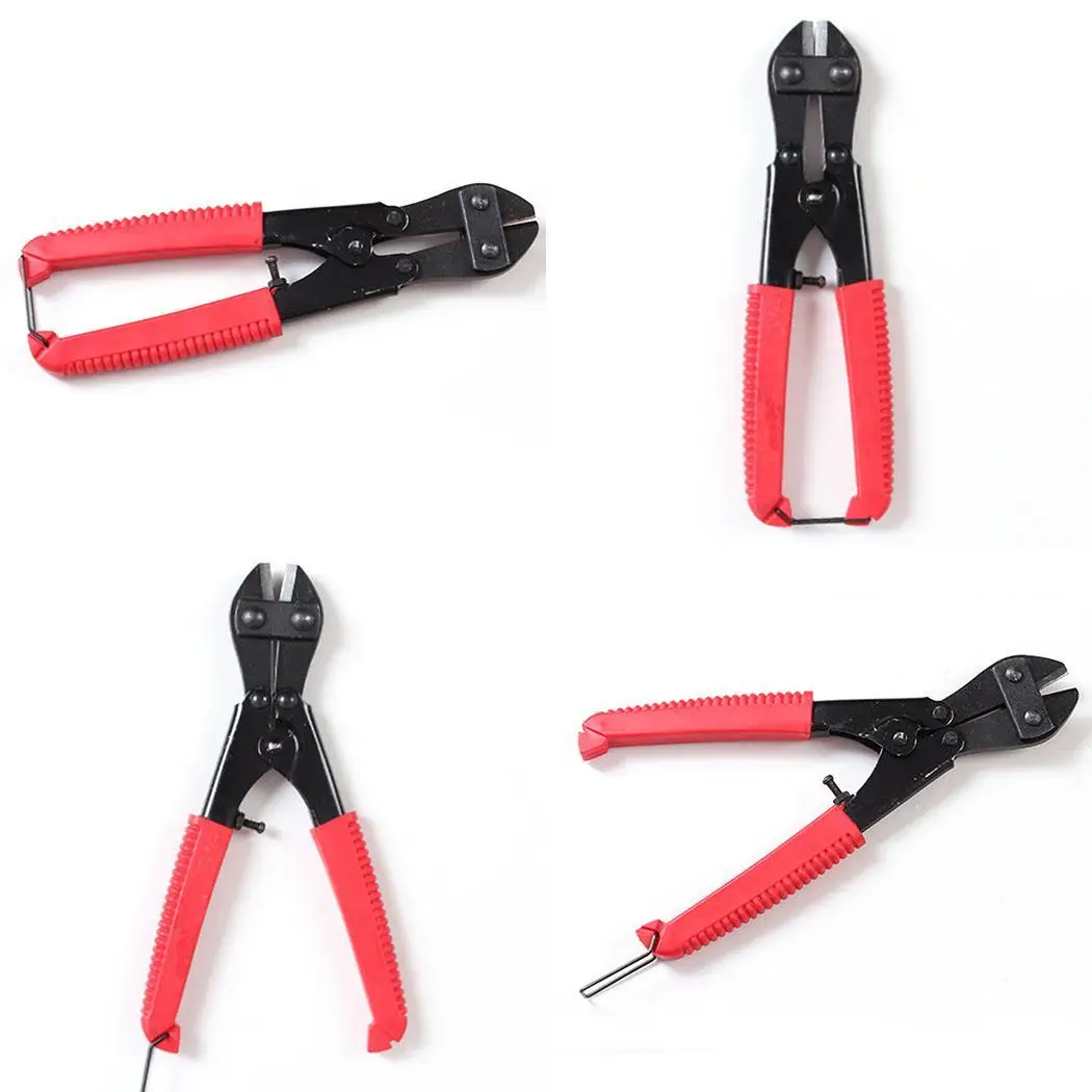 Black 8 inch Mini Anti-slip Wire Pliers Cutter Multi-function Plie As the picture shown | Инструменты