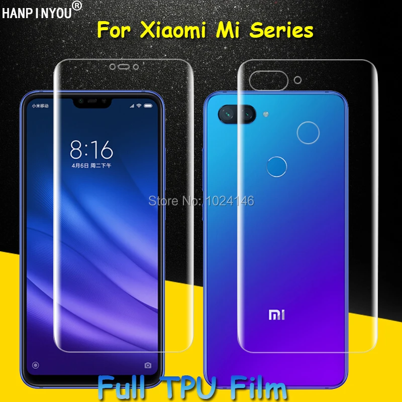 Защитная пленка для экрана Xiaomi Mi 9 8 SE A2 Lite Pro A1 6 5s Plus (не стекло)|Защитные стёкла и