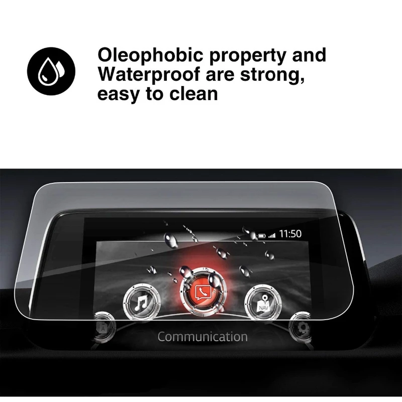 1 шт. Стальная Защитная пленка для экрана Mazda Cx-5 Cx5 Cx 5 2017 Автомобильный Gps навигатор