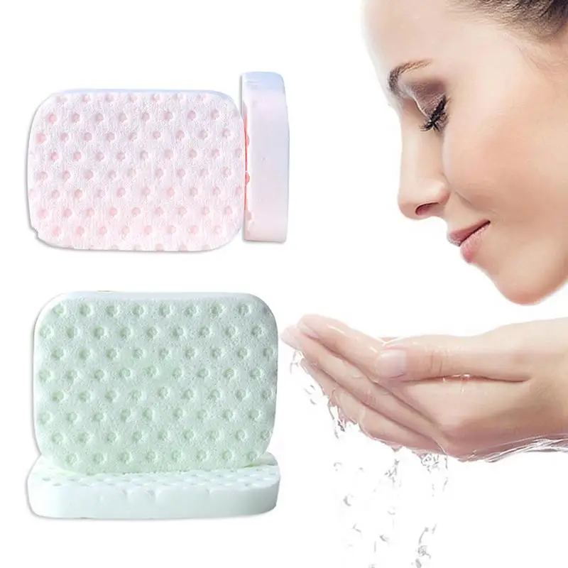 2 шт./пакет косметический Мягкий очищающий слоеный натуральные водоросли для