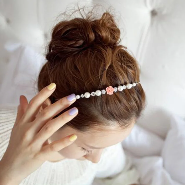 Ободки для волос женские аксессуары Корейская версия сладкий горный хрусталь