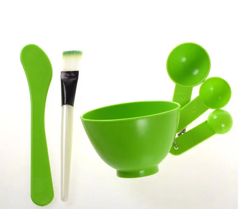 DIY Homemade 6in1 Makeup Beauty Facial Face Mask Bowl Brush Spoon Stick Tool Set | Красота и здоровье