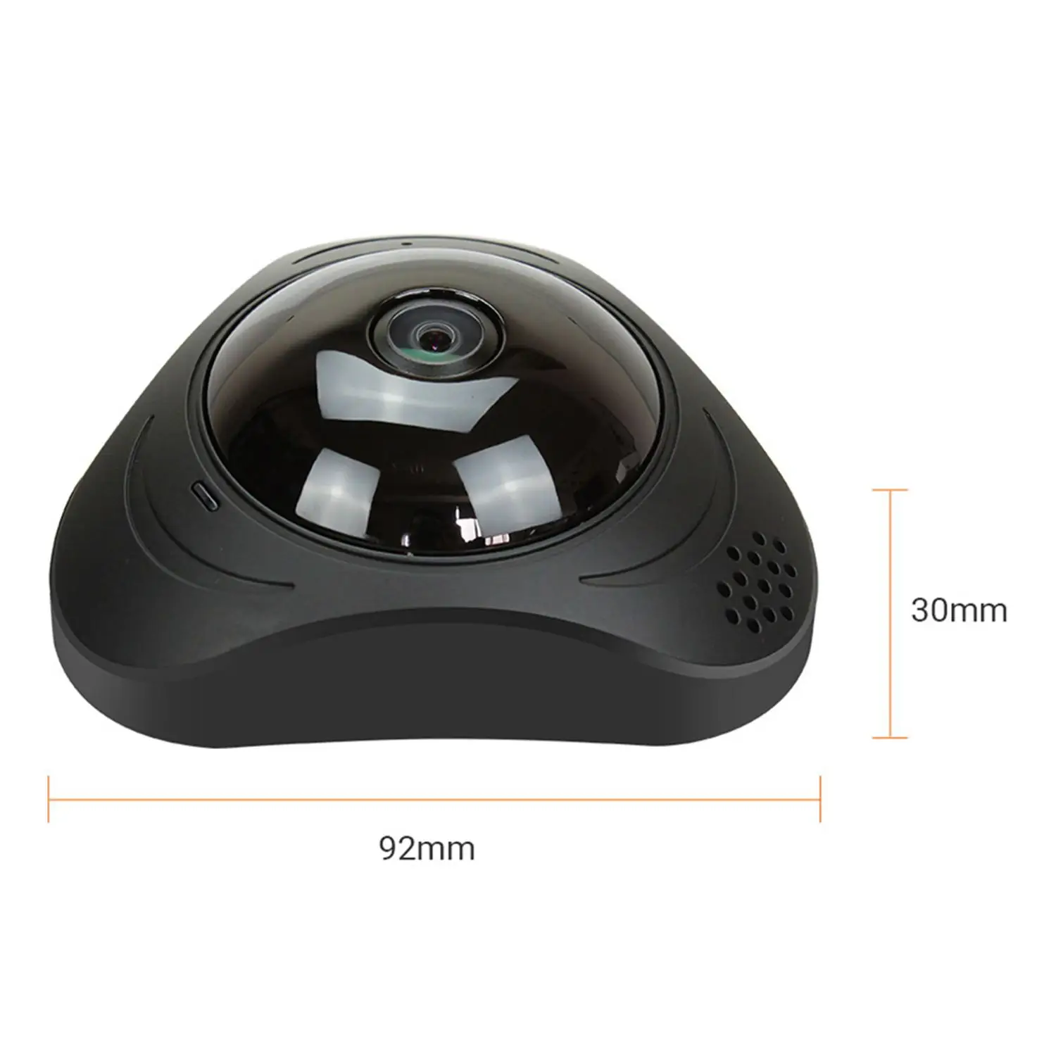 960P 360 градусов VR панорамный полный вид Wifi мини камера IP ночного видения 1.3MP