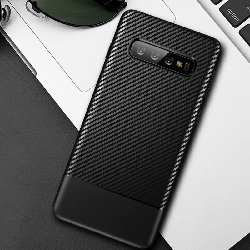 Мягкий чехол для телефона с защитой от падения samsung S9 plus S10 Lite силиконовый из