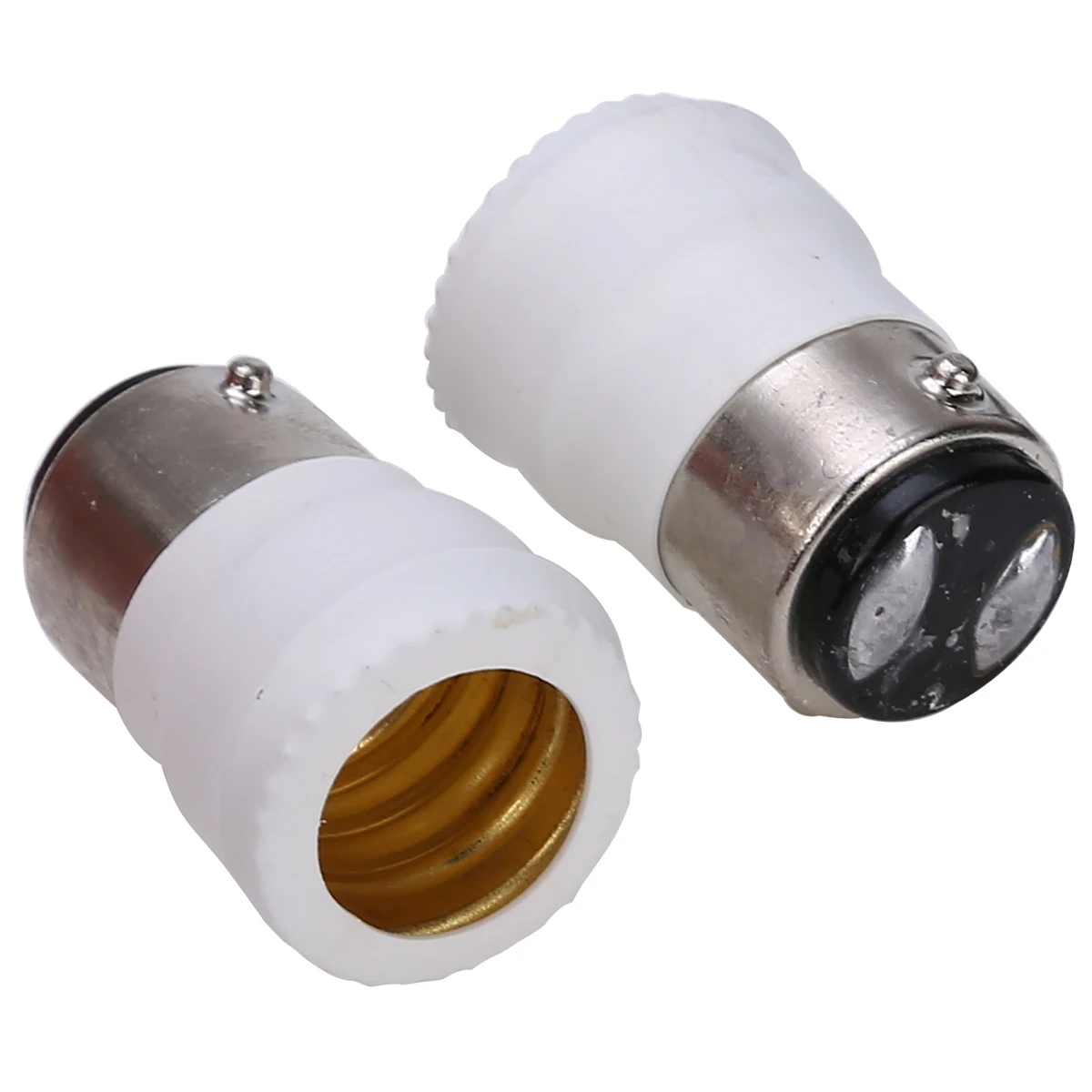 

2pcs/set Bayonet B15 To Small Screw E14 Light Bulb Adaptor Converter Holder for Lamp Base Holder B15 220V