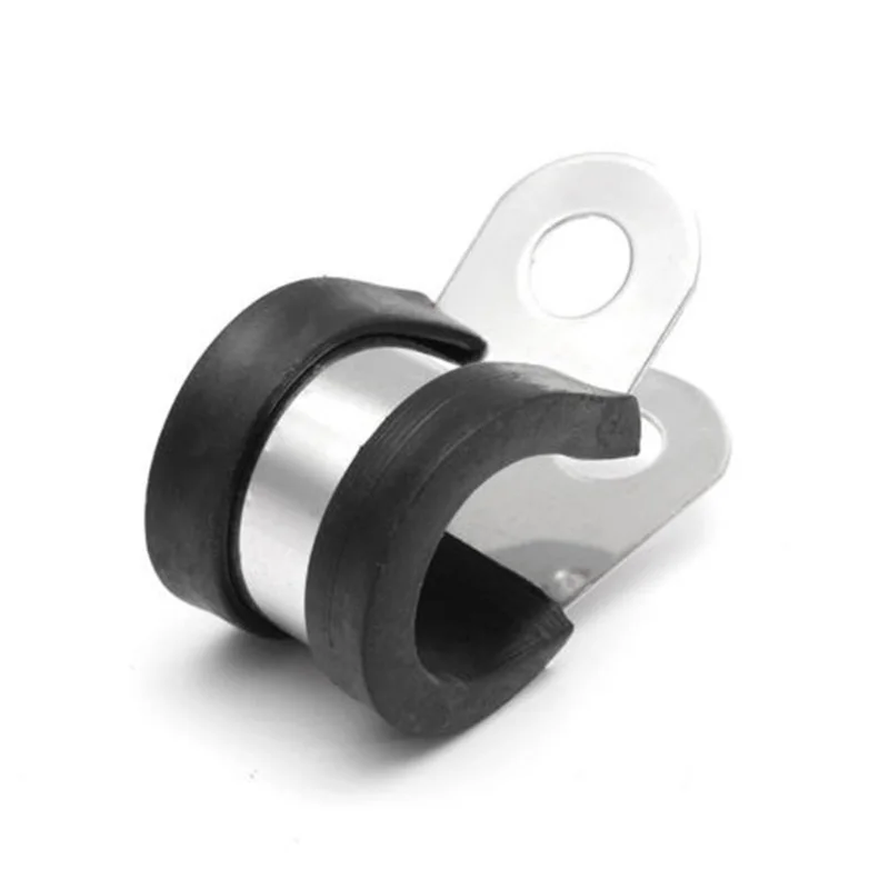 10 шт. зажимы металлические железные резиновые прокладки P соединительный шланг