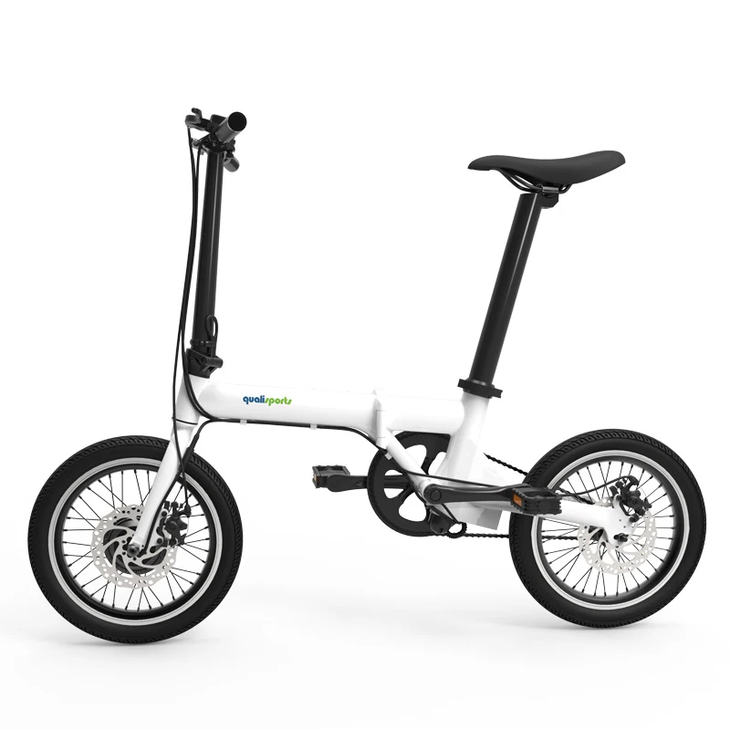Online Tragbare Elektrische Fahrrad Zwei Räder Elektro-scooter 16 Zoll 250W 36V Mini Falten Elektro-bike Fahrrad Für Erwachsene