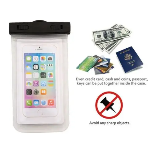 Полезный Водонепроницаемый подводный сенсорный чехол для плавания сухая сумка с