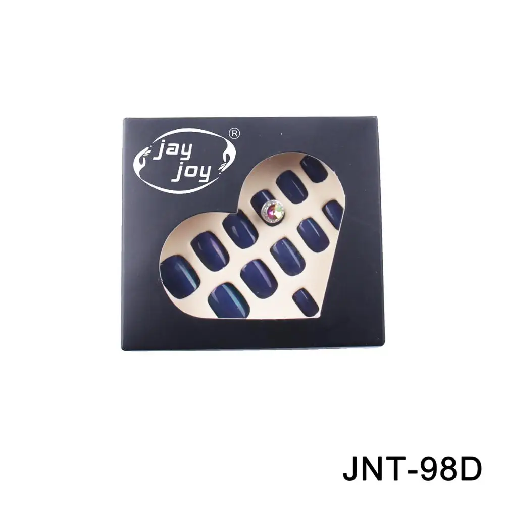 JayJoy JNT-98D 24pcs/set Manicure Adhesive Press On False Nail Art Tips | Красота и здоровье