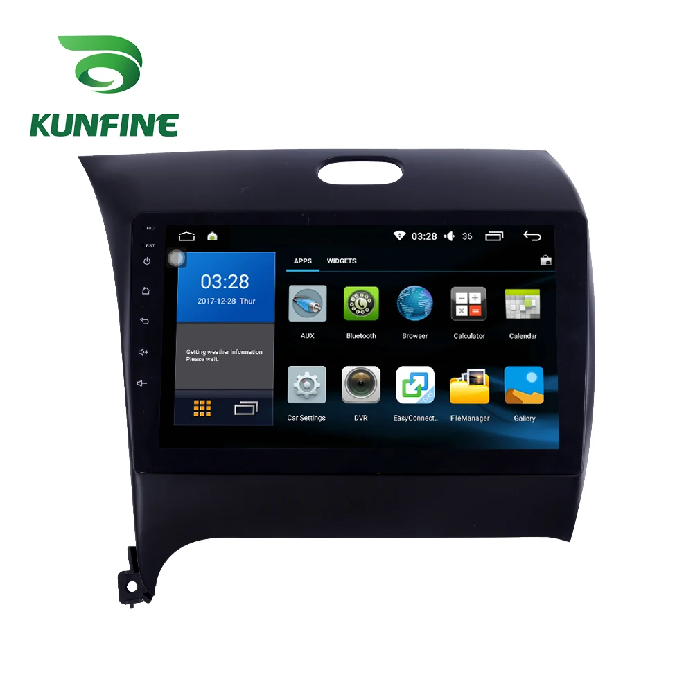 Восьмиядерный 1024*600 Android 8 1 автомобильный DVD GPS навигационный плеер Deckless стерео для