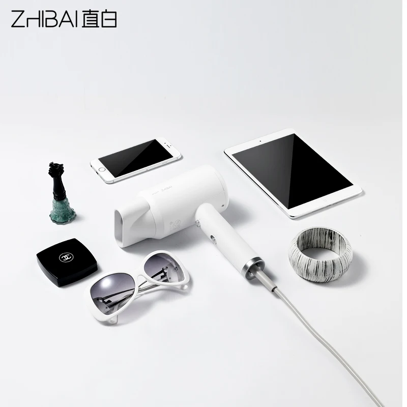 Оригинальный Портативный Фен xiaomi mijia zhibai анион HL3 1800 Вт 2 скорости температура Mi