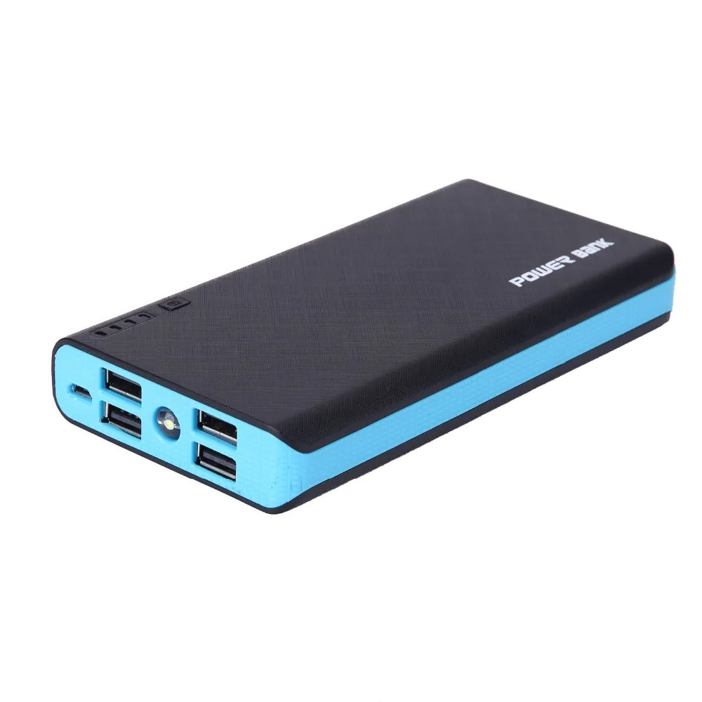4 USB 50000 mAh переносной аккумулятор светодиодный внешний резервный зарядное