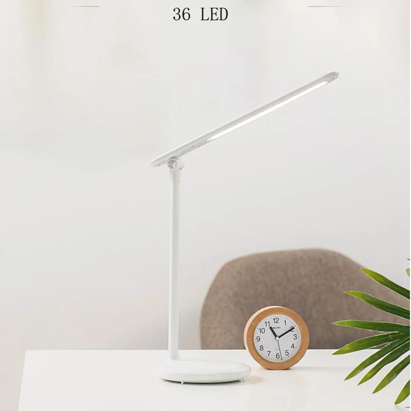 Concise Style LED Desk Lamp Folding Table 3 Mode Press Induction Eye Protection Wireless Modern USB Charging Light | Лампы и освещение