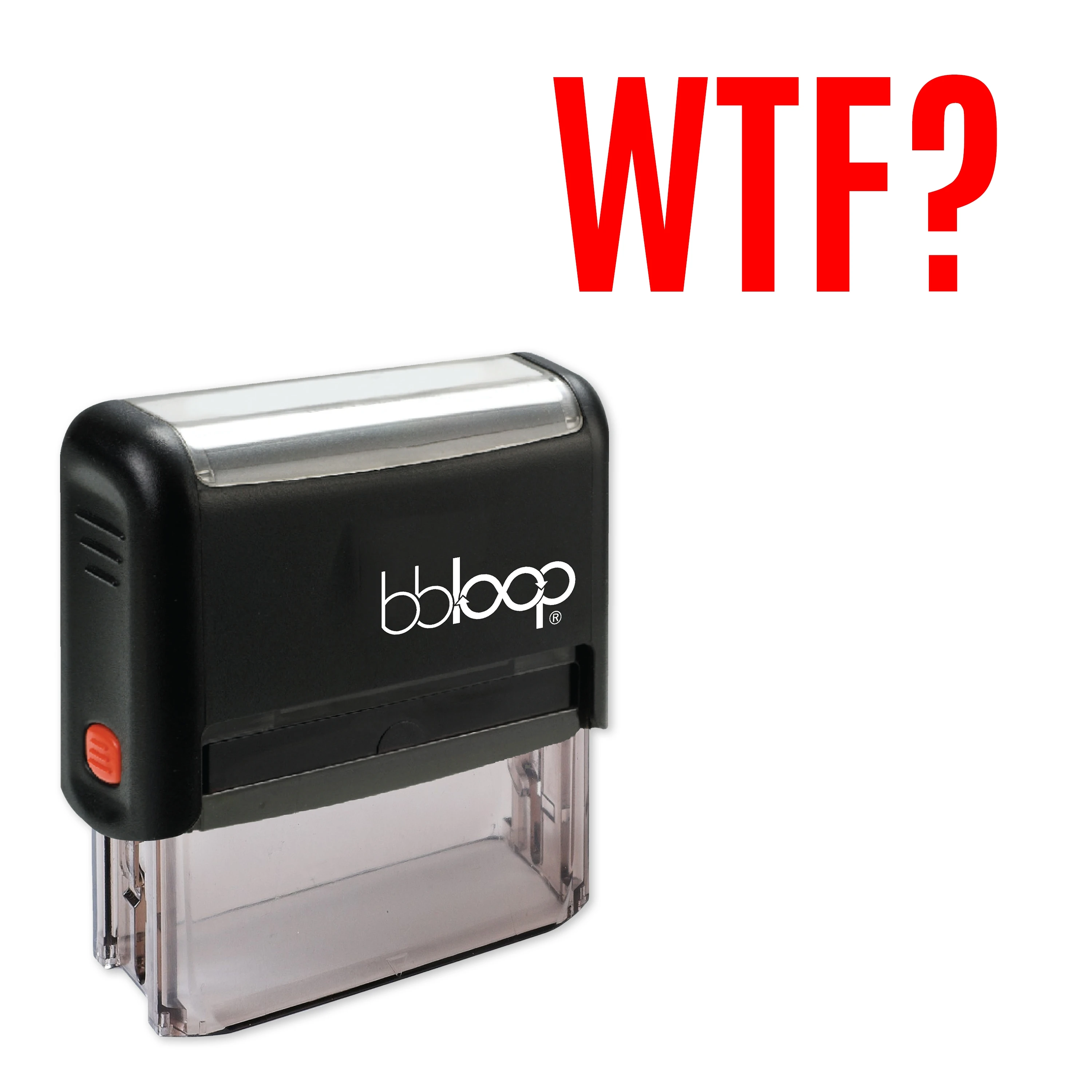 Bbloop &quotWtf?&quot печать умная серия самоклеящаяся резиновая | Дом и сад