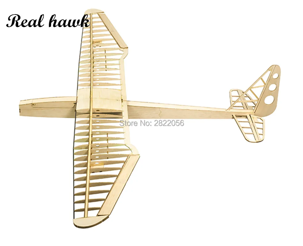 RC самолет лазерная резка Balsa Деревянные самолеты sunbird 2017 моторный планер размах