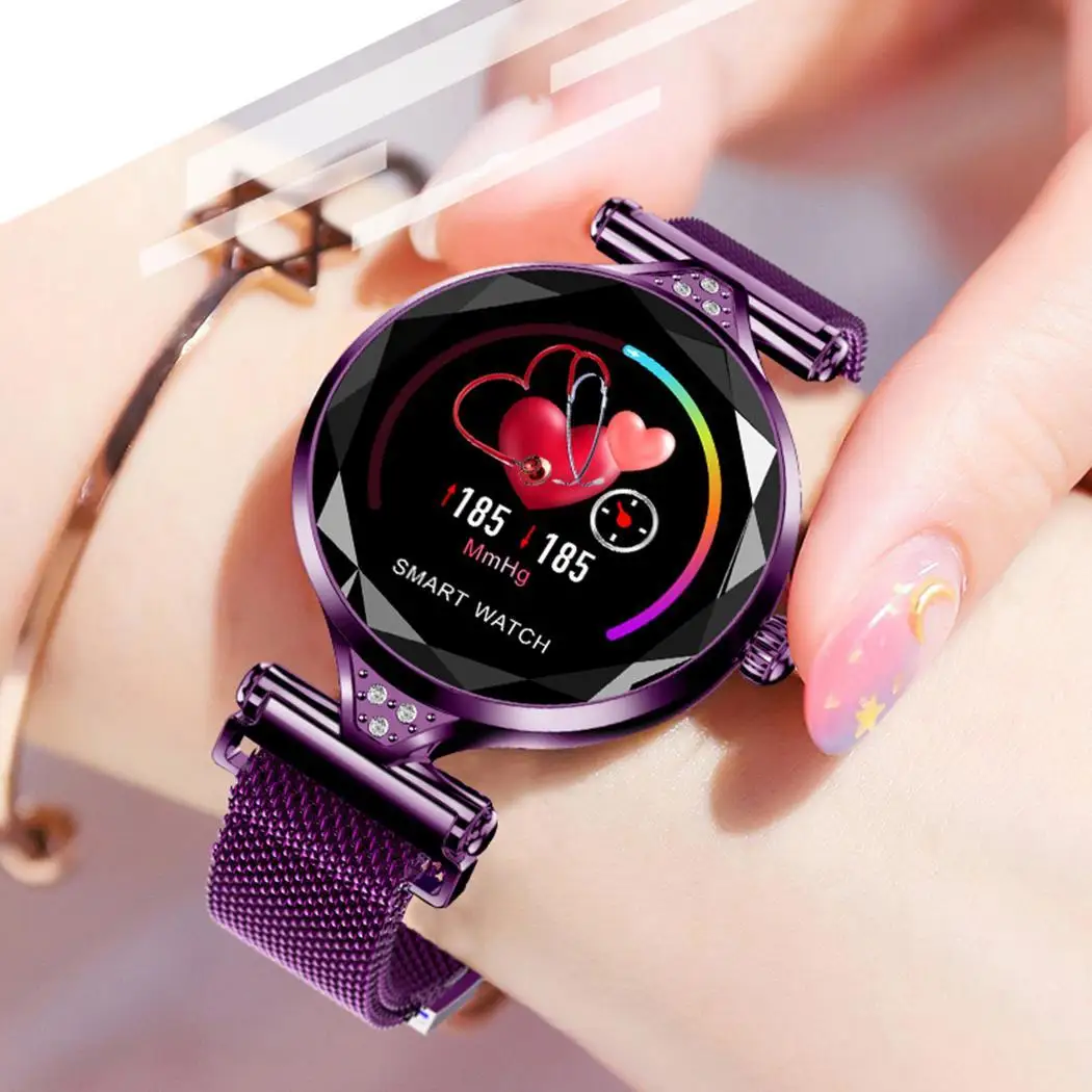 Женские Модные умные часы с Bluetooth шагомером руководство пользователя на пульсе