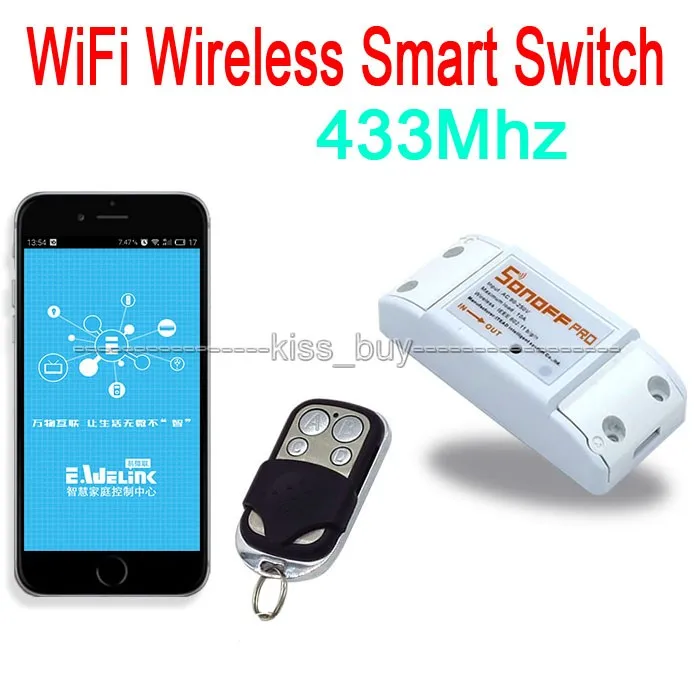 2018 прямые продажи настоящий комплект макетная плата Nodemcu 433 МГц Sonoff Rf Wifi