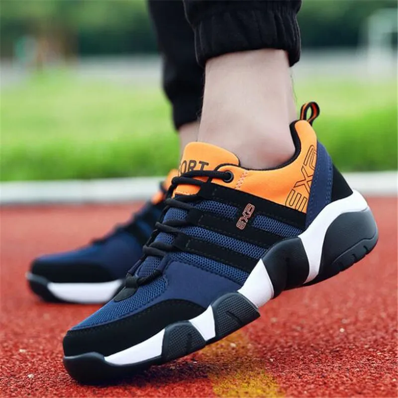 2019 Summer Breathable Soft Light Male Mesh Shoes For Men Adult Lace Up Sneakers Walking Casual Comfortable Footwear | Обувь