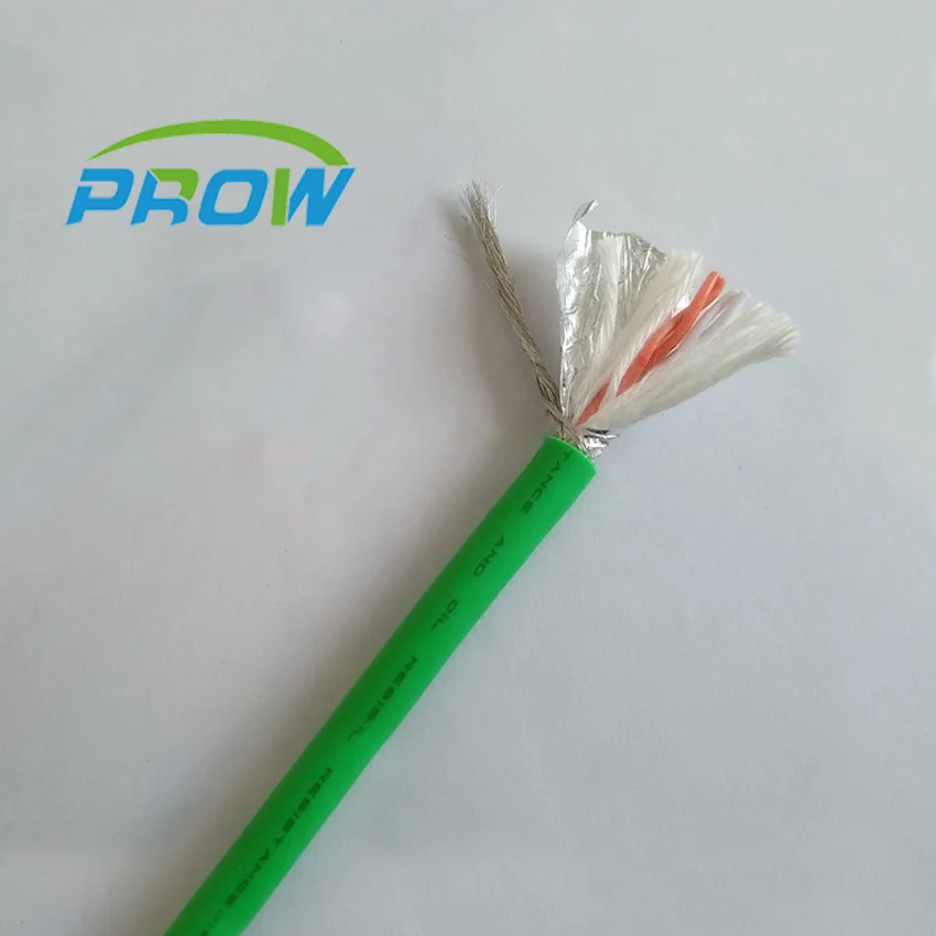 Кабель питания Prow для Delta серводвигателя Panasonic trvsp 4 ядра 24awg/19awg|Электрические