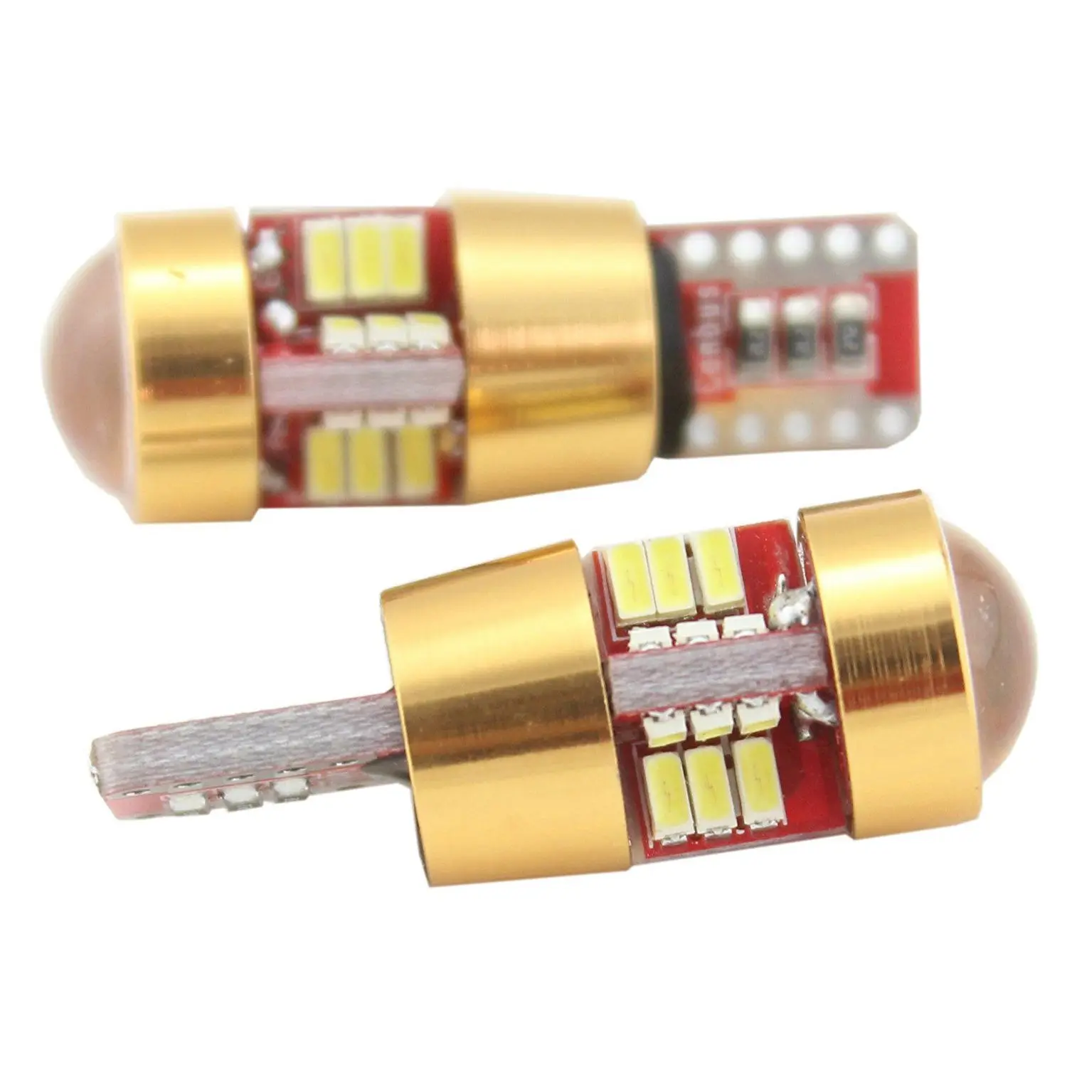 Светодиодные Автомобильные Лампы Canbus T10 27SMD 3014 12 В 10 Вт лм встроенный CANBUS и