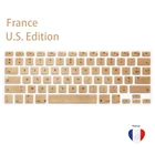 Мягкая силиконовая защитная пленка для клавиатуры macbook, чехол для клавиатуры pro air13 