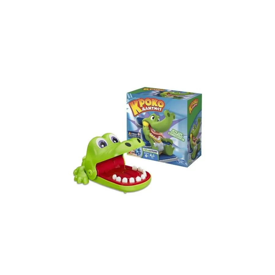 Крокодильчик Дантист 4+ Hasbro B0408121|board game|games board gamesgame |