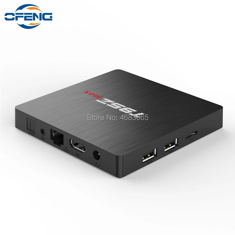T95Z MAX Smart TV BOX 3 ГБ 32 Восьмиядерный процессор Amlogic S912 Andorid 7 1 2 4G/5 ГГц Dual WiFi BT4.0 4K H.265