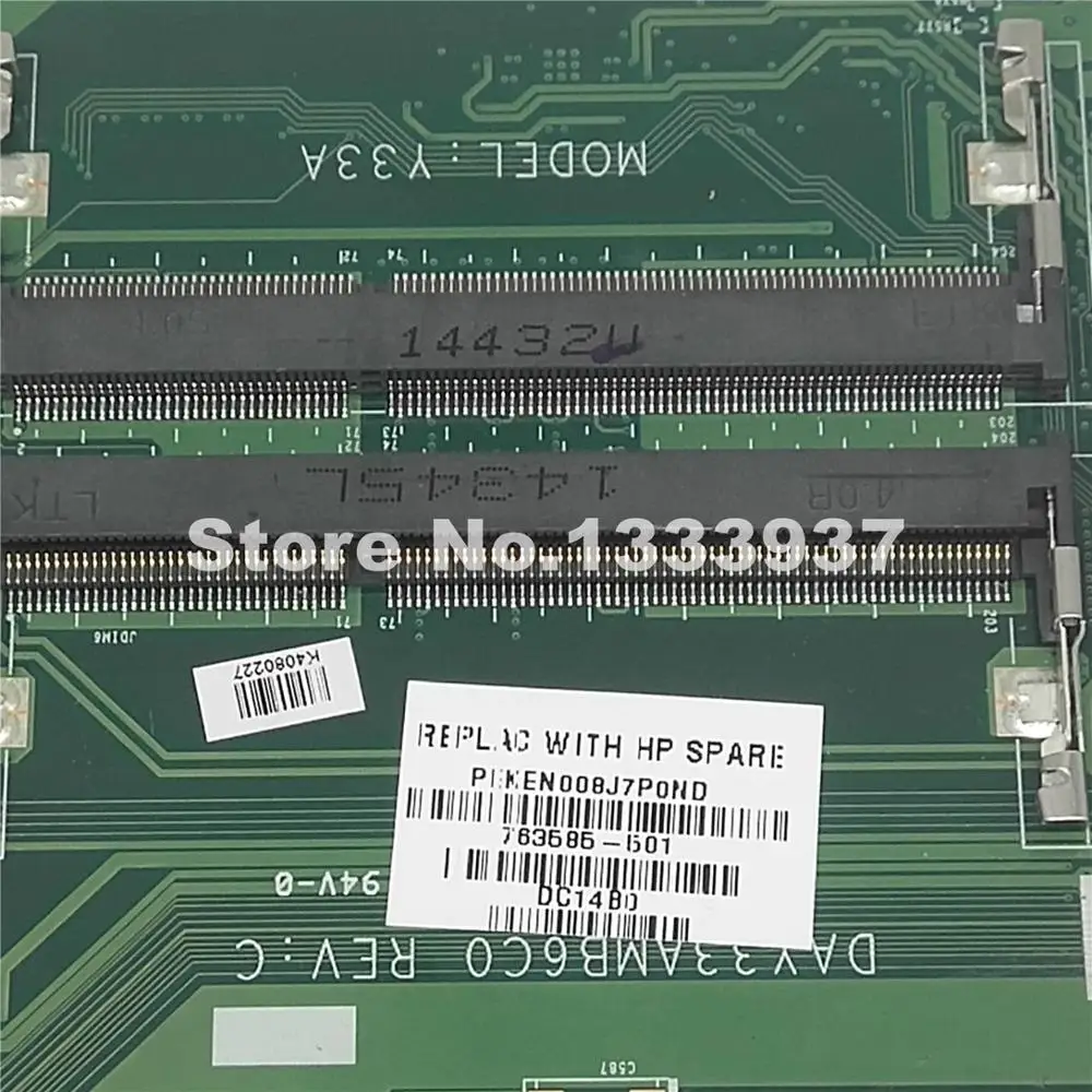 Материнская плата Y33A 763585 501 001 601 для ноутбука HP ENVY 15 K 15T K|Материнские платы| |