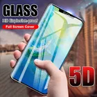 5D закаленное стекло с полным покрытием для Huawei Mate 20X40 P30 Lite Pro, Защита экрана для Huawei Honor 9X 30 10 Lite, защитное стекло