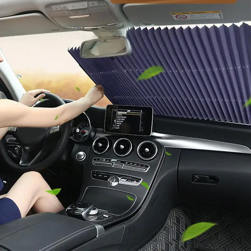 Солнцезащитный козырек для лобового стекла автомобиля автоматическое