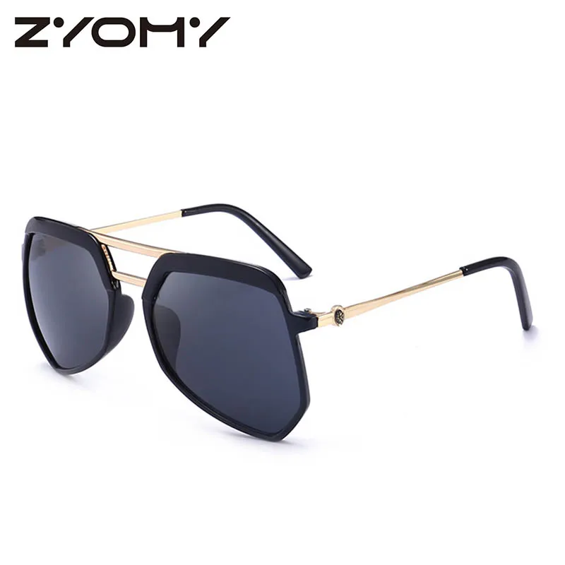 

Солнцезащитные очки Q женские, поляризационные зеркальные винтажные, для вождения, брендовые дизайнерские, UV400