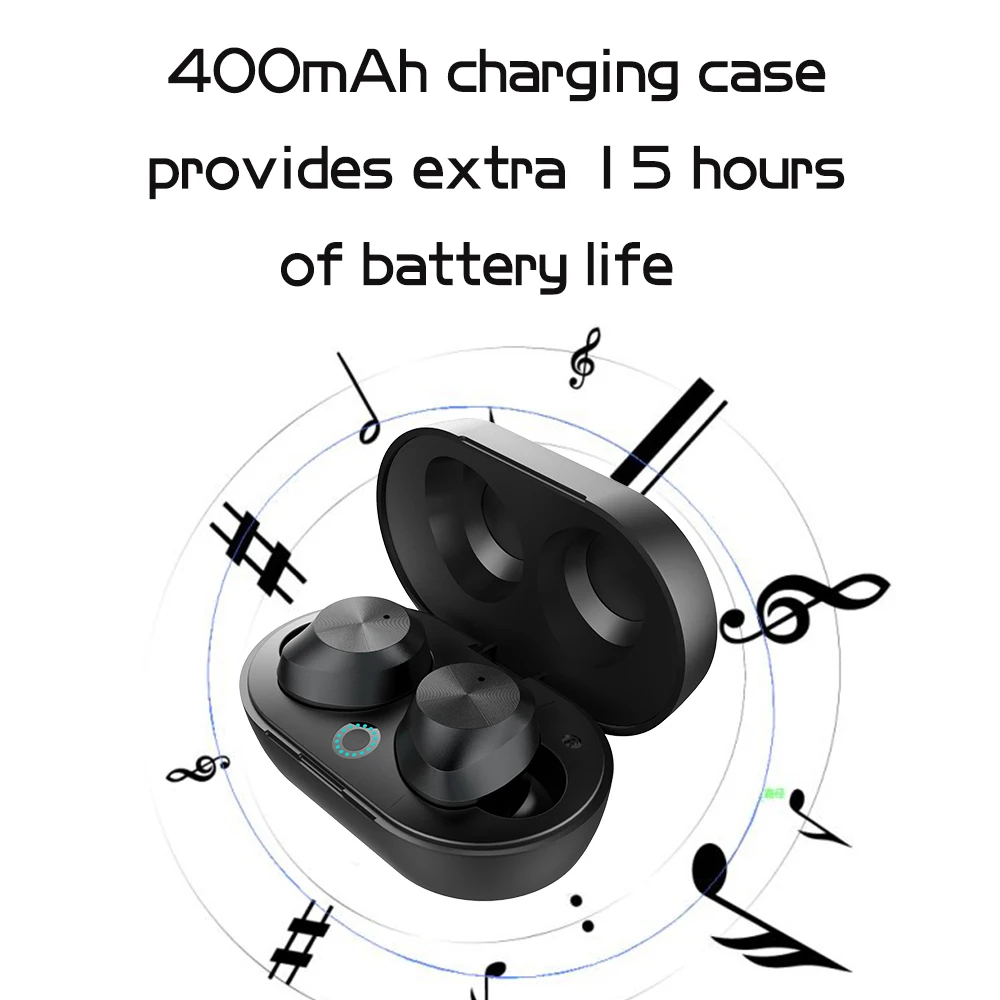 VAORLO Mini TWS 9 5 0 Bluetooth наушники Беспроводные спортивные стерео Беспроводная