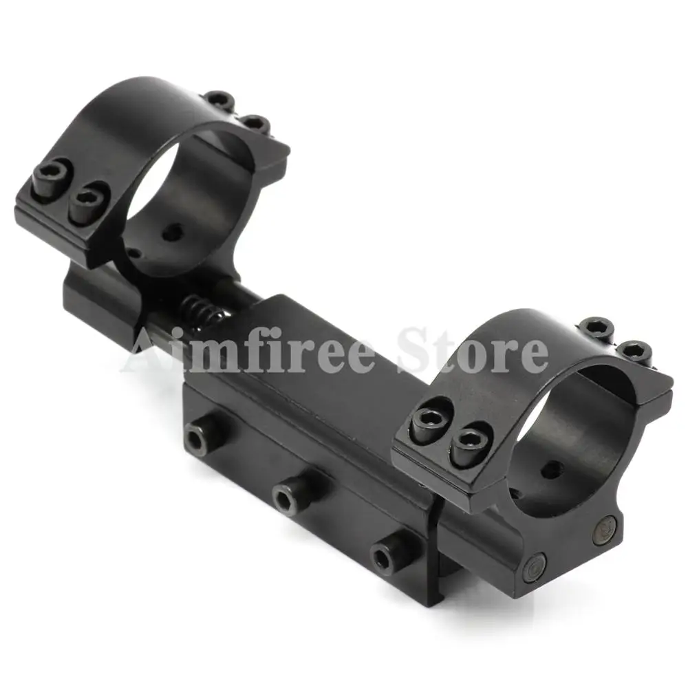 Кольца для прицела винтовки 25 4 мм 30 Zero Recoil Scope Mount Fit Picatinny Weaver Rail Adapter с пружинным