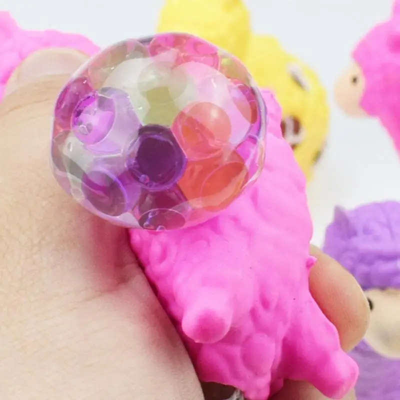 Kids Grape Ball Venting Toy Children Anti Stress Squeeze Relief Toys Child Novelty Funny Gadgets Laying Hens Crowded | Игрушки и хобби